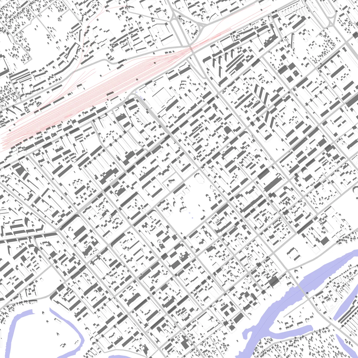 Kurgan Lageplan (2,5 km)