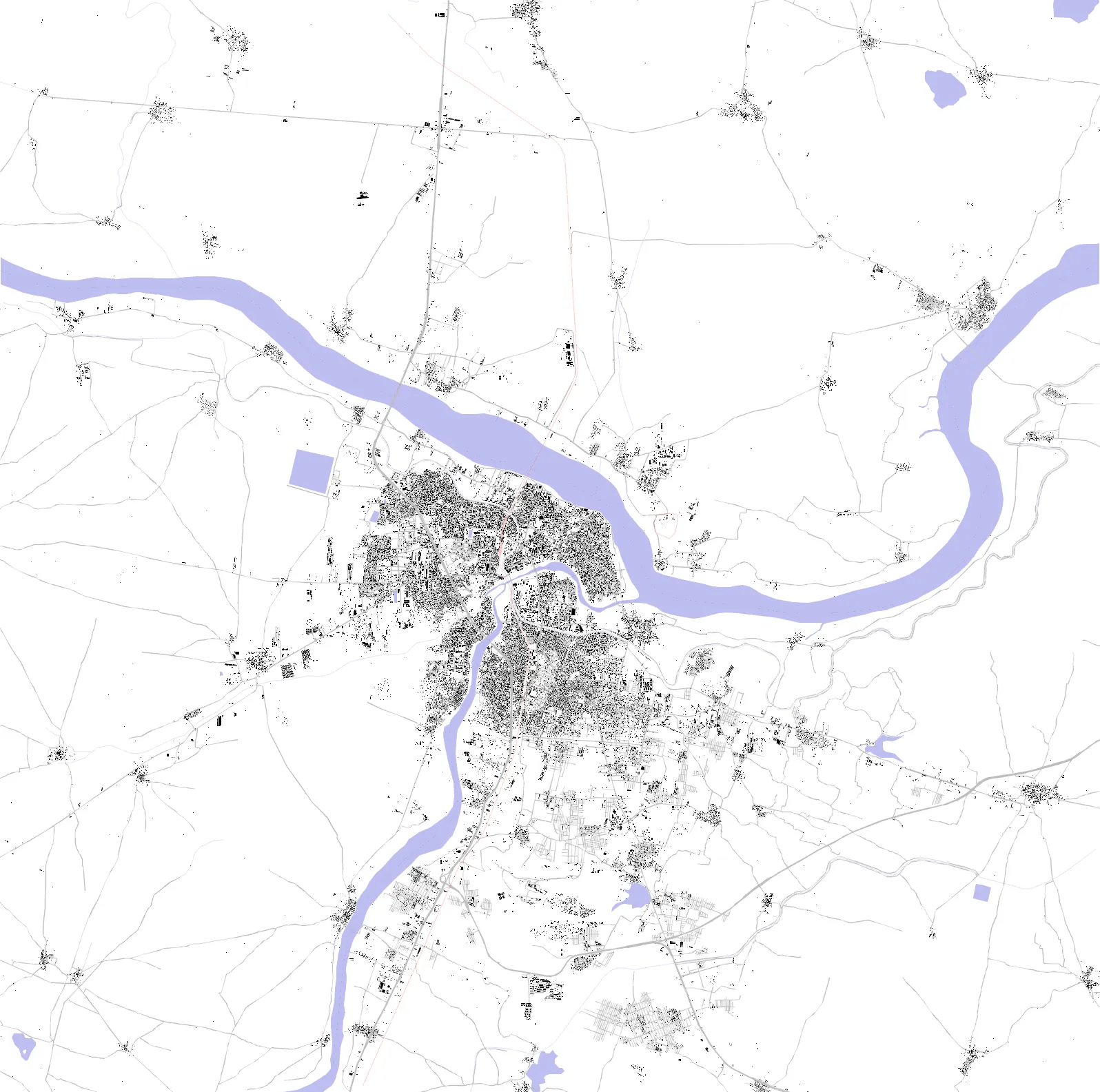 Kurnool figure ground plan