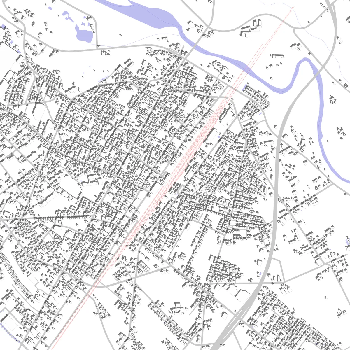 Kuroiso site plan (2.5 km)
