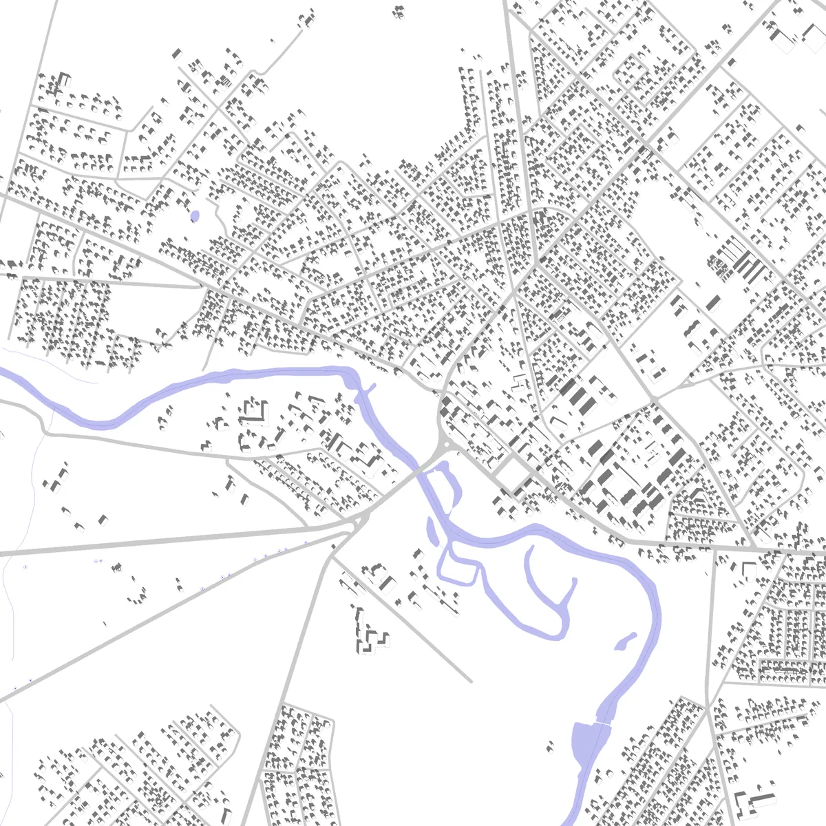 Kuršėnai Lageplan (2,5 km)
