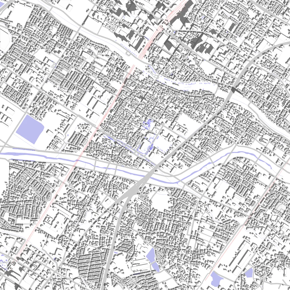 Kusatsu site plan (2.5 km)