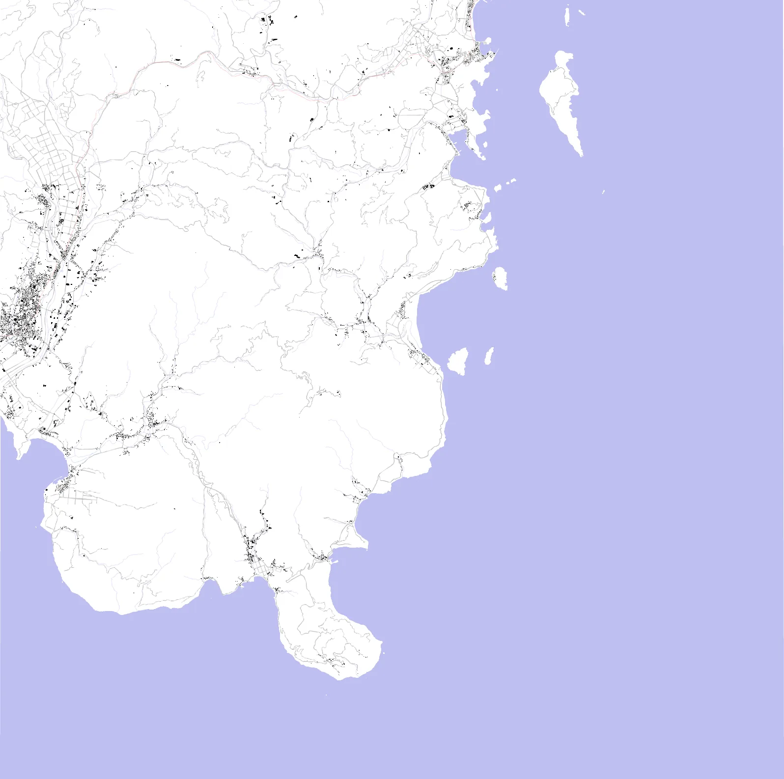 Kushima figure ground plan