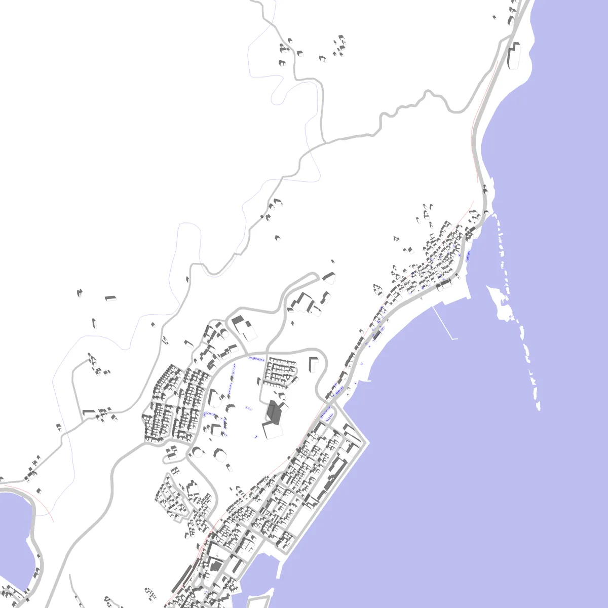 串本町 敷地図 (2.5 km)