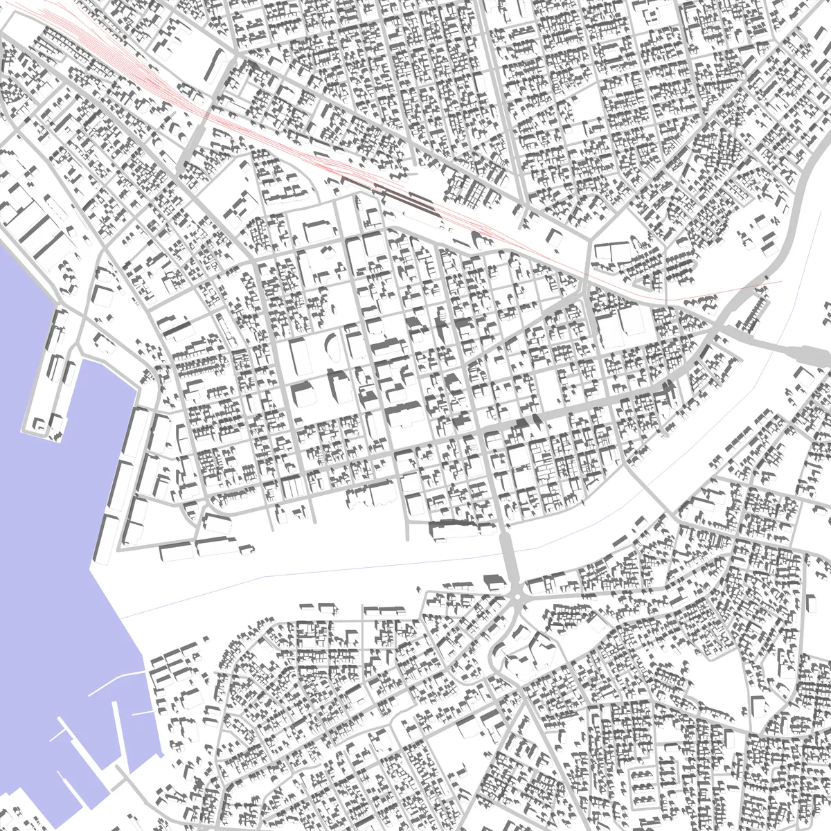 Kushiro site plan (2.5 km)