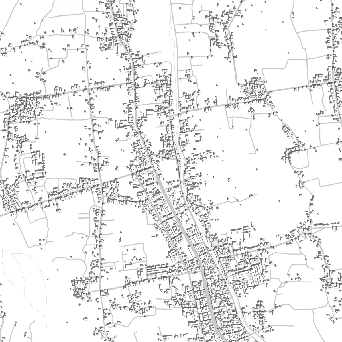 Kutacane site plan (2.5 km)