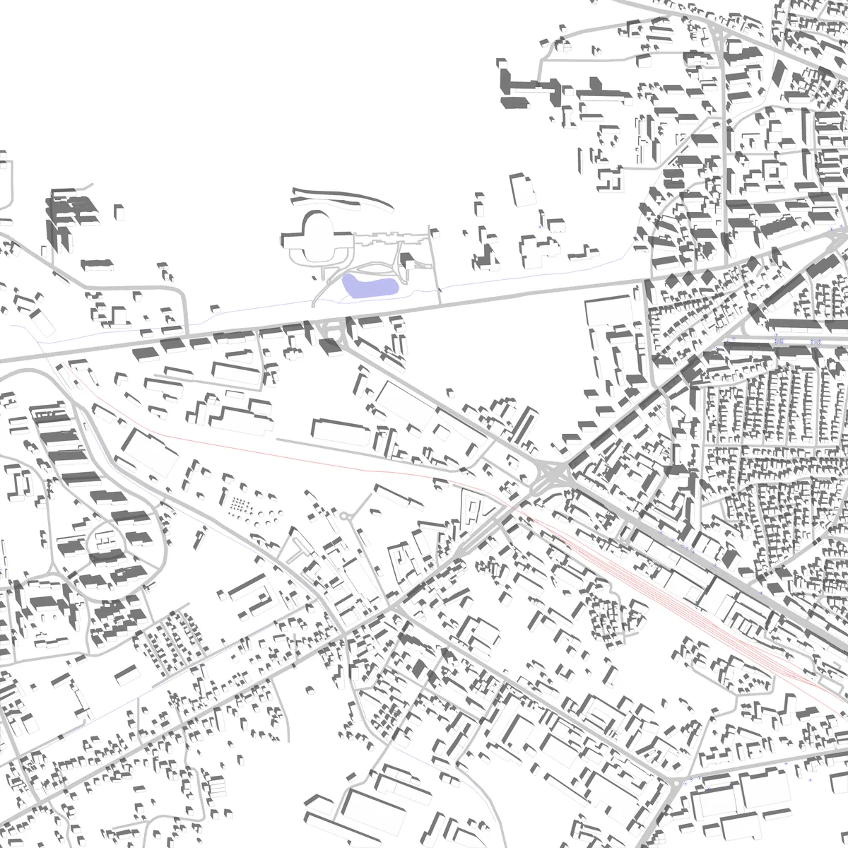 Kutaisi site plan (2.5 km)