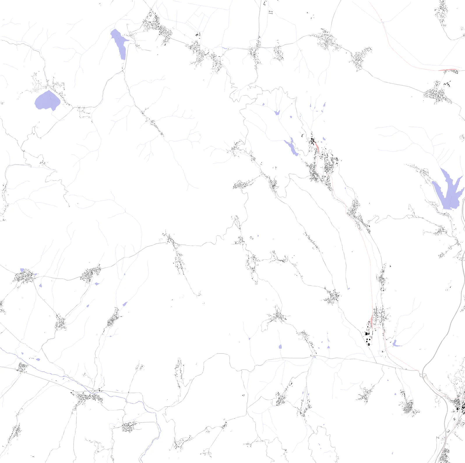 Kyustendil figure ground plan