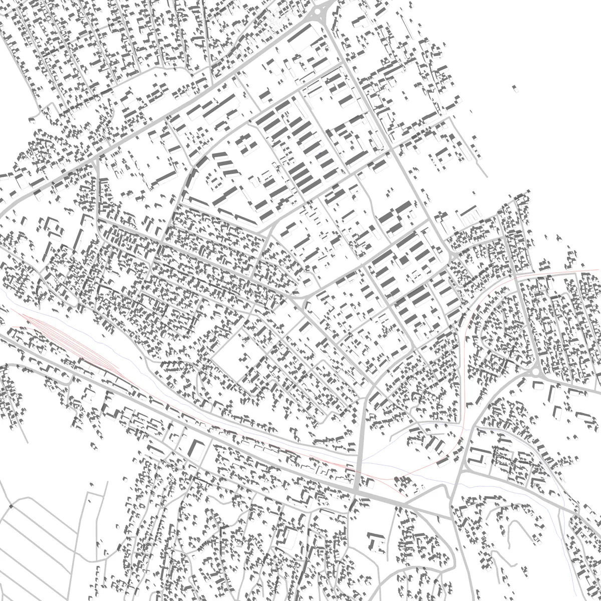 Kyzyl-Kiya site plan (2.5 km)