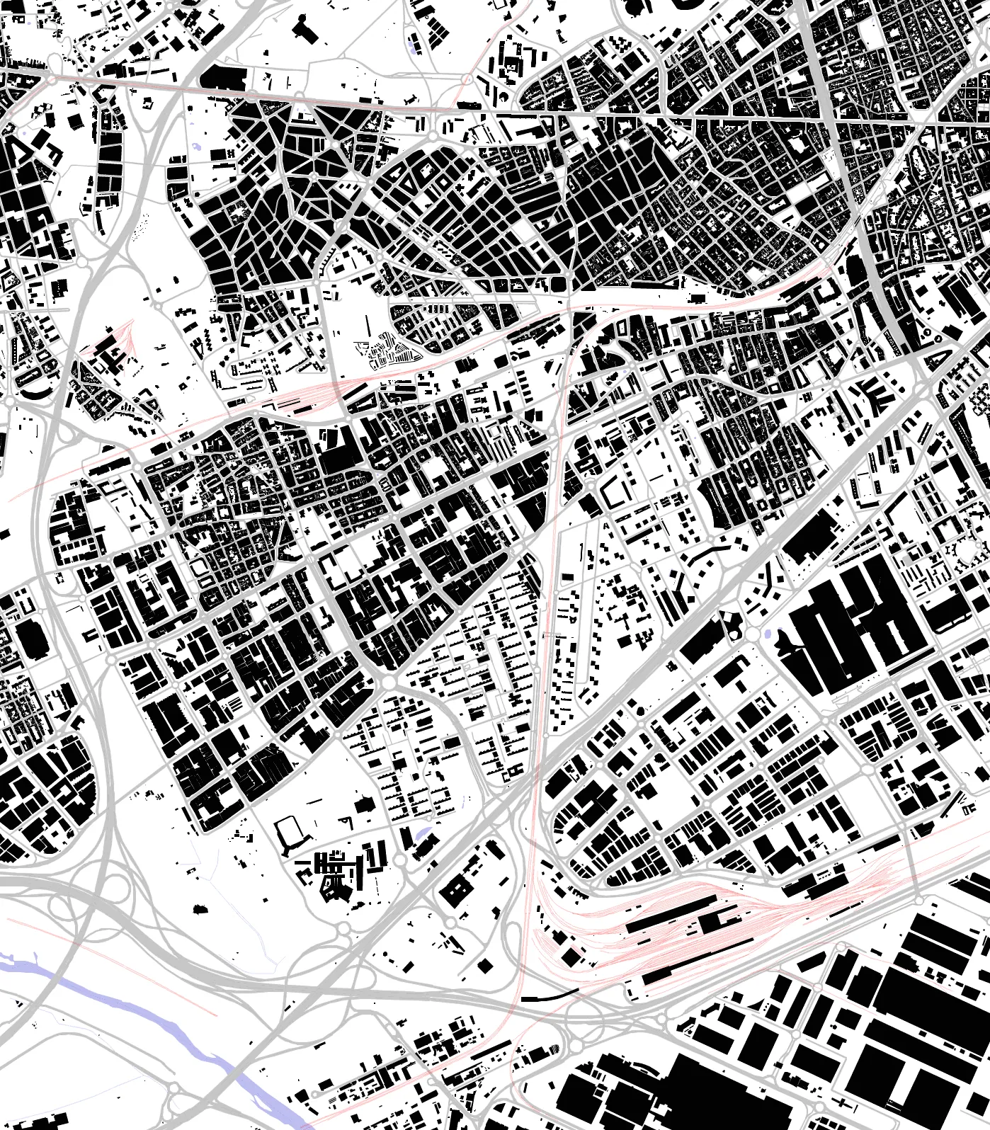 L'Hospitalet de Llobregat plano de masas