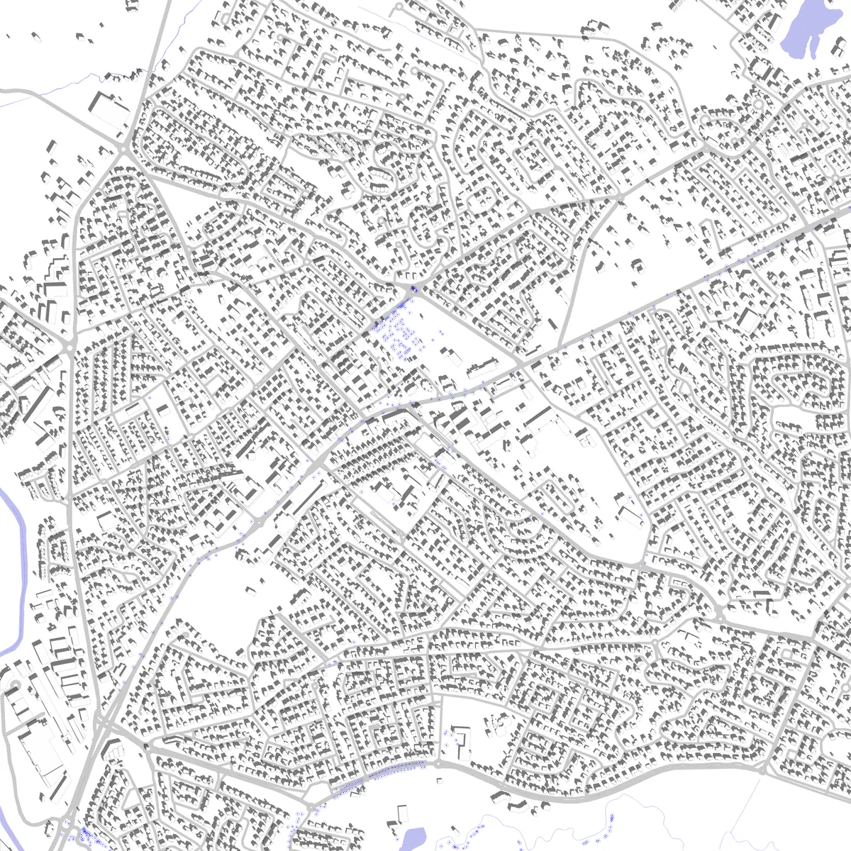 L'Union plan de situation (2,5 km)