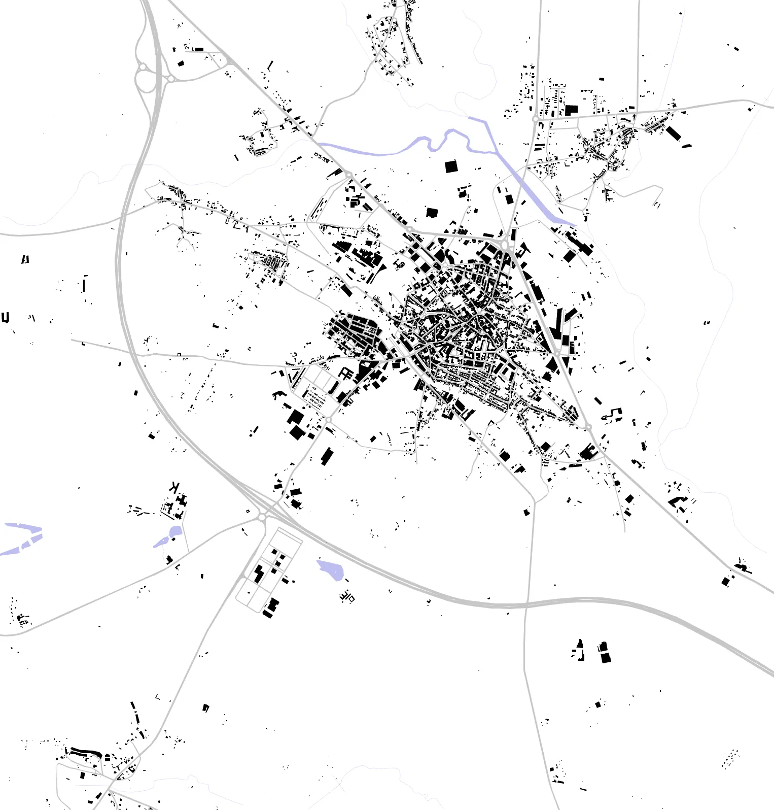 La Bañeza plano de masas