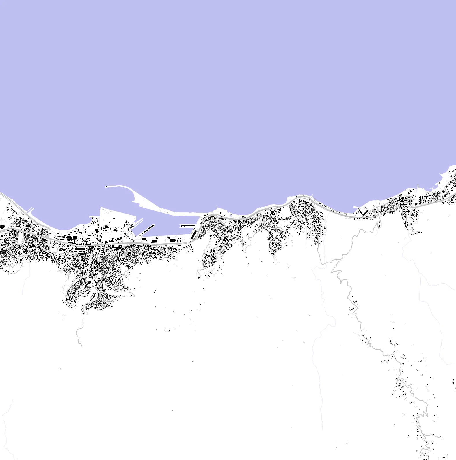 La Guaira plano de masas