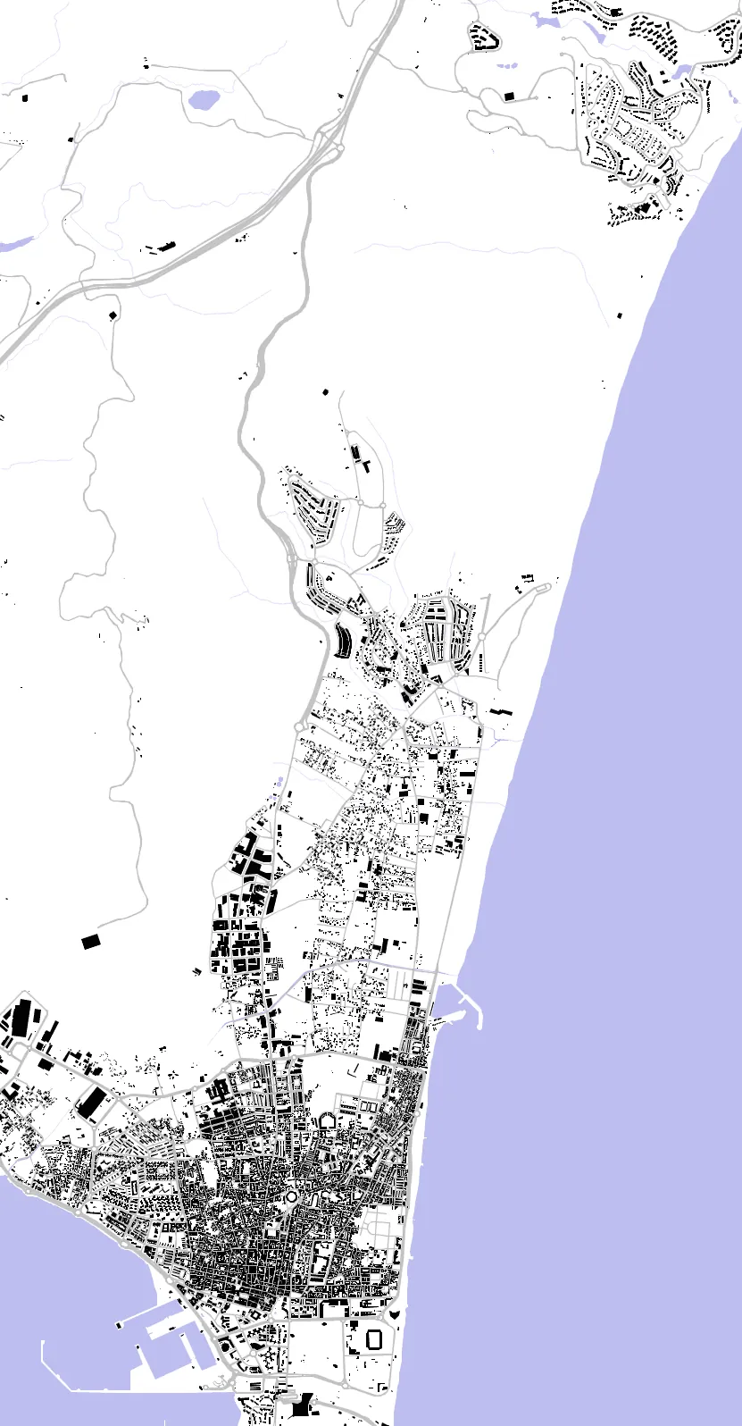 La Línea de la Concepción plano de masas