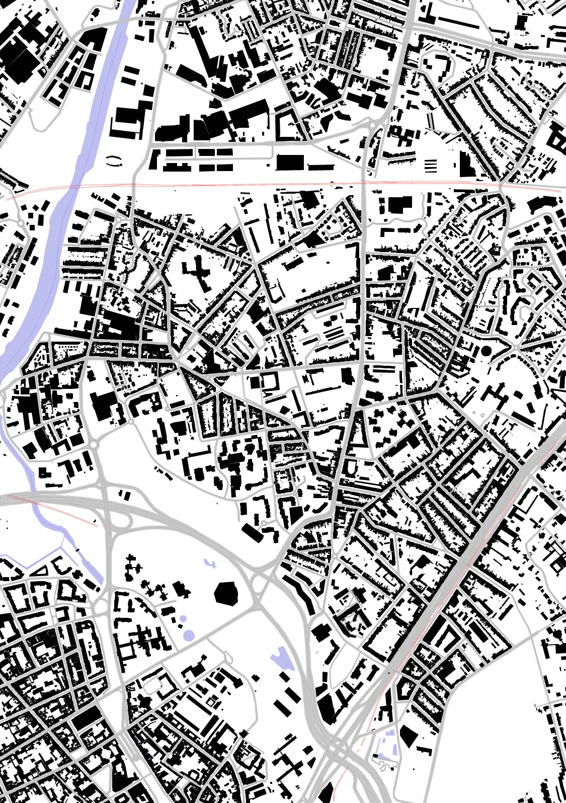 La Madeleine plan de masse