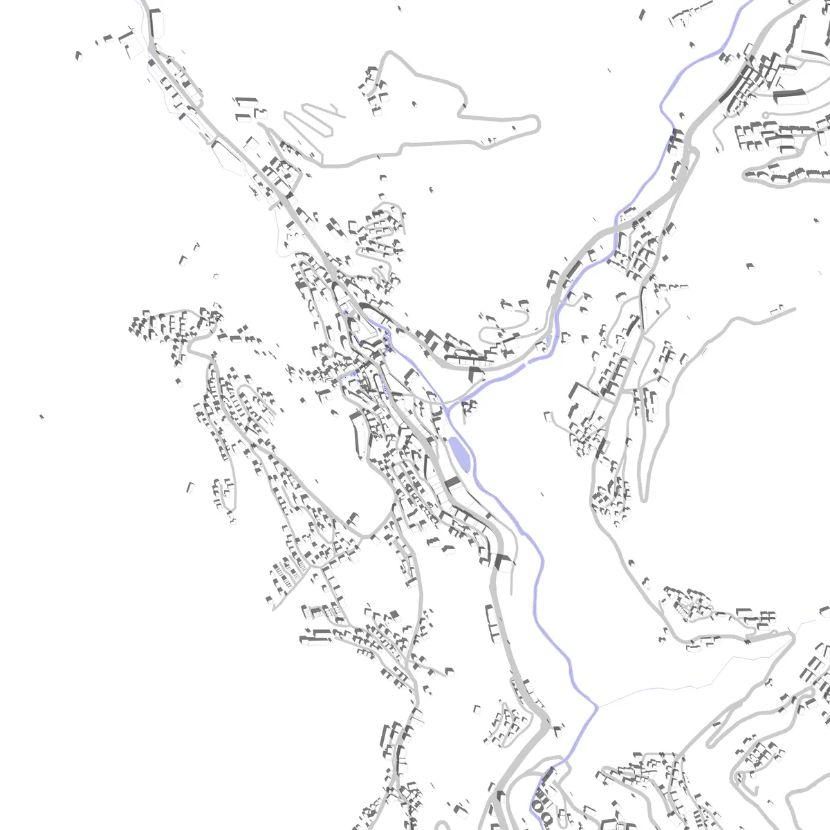 La Massana site plan (2.5 km)