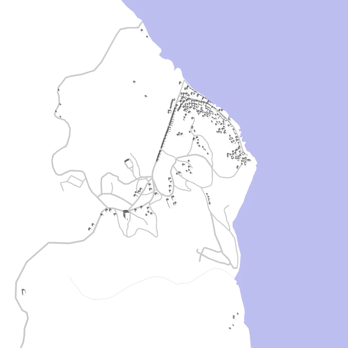 La Palma Lageplan (2,5 km)