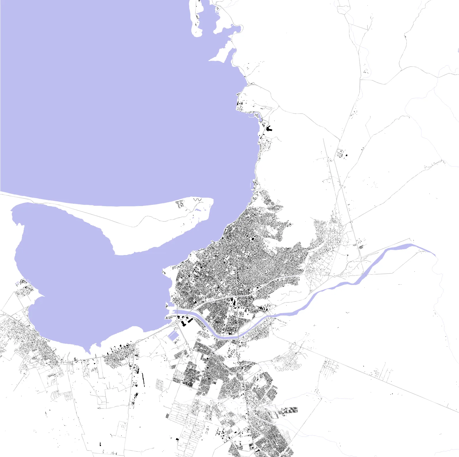 La Paz plano de masas