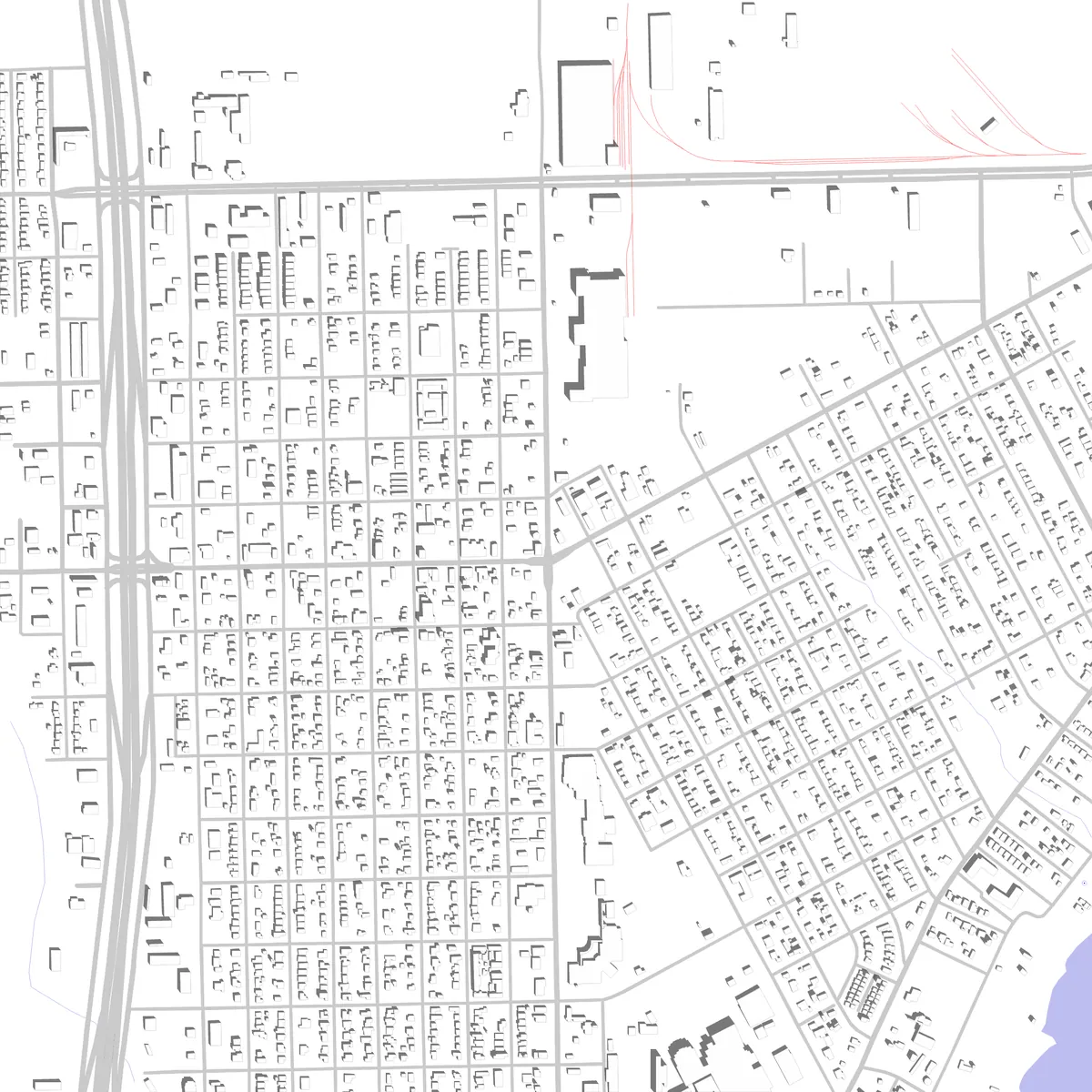 La Porte Lageplan (2,5 km)