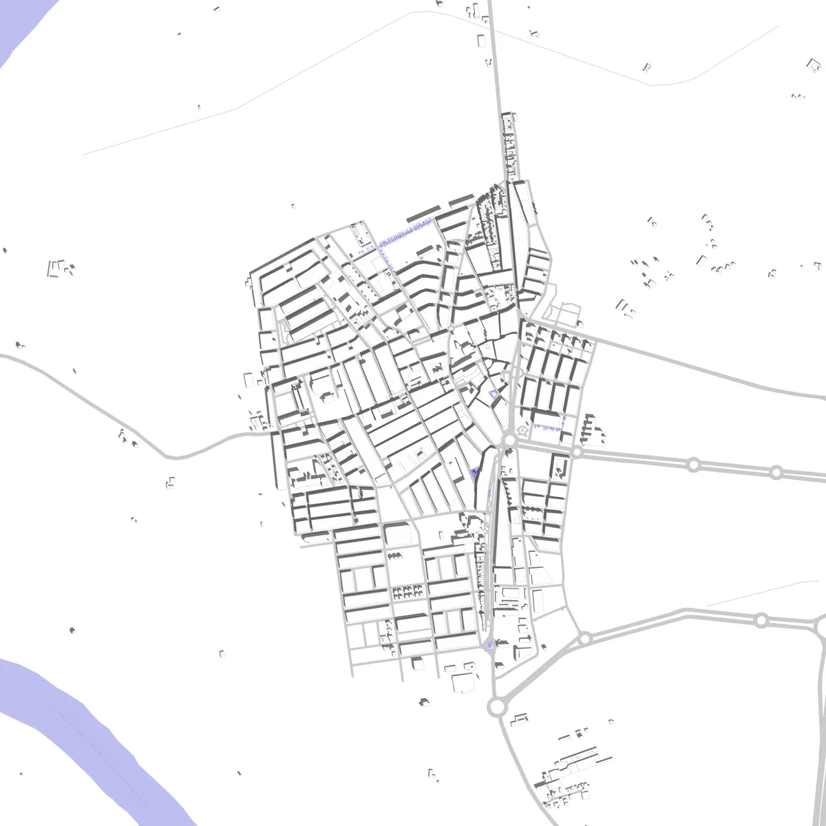 La Rinconada site plan (2.5 km)
