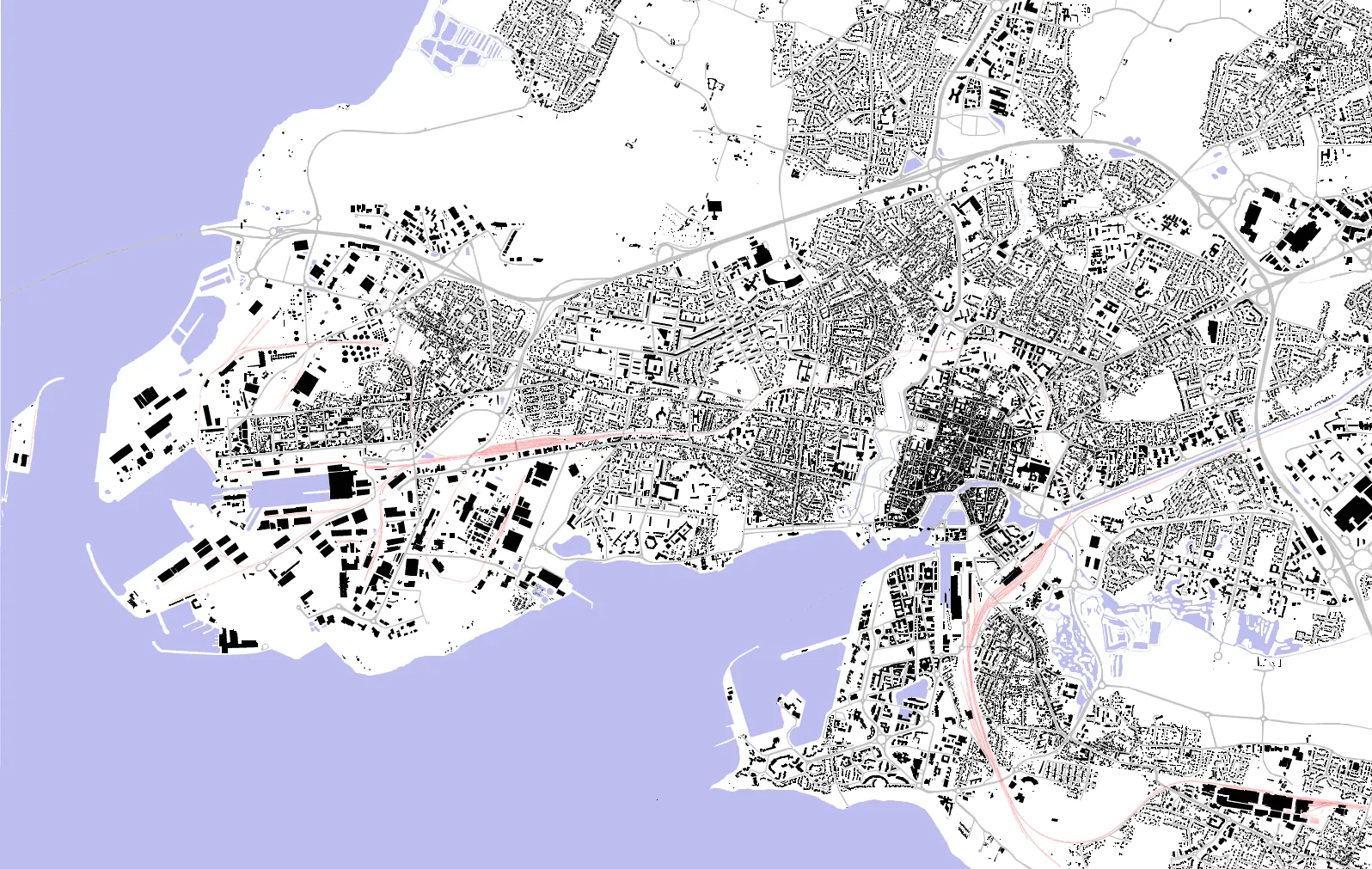 La Rochelle plan de masse