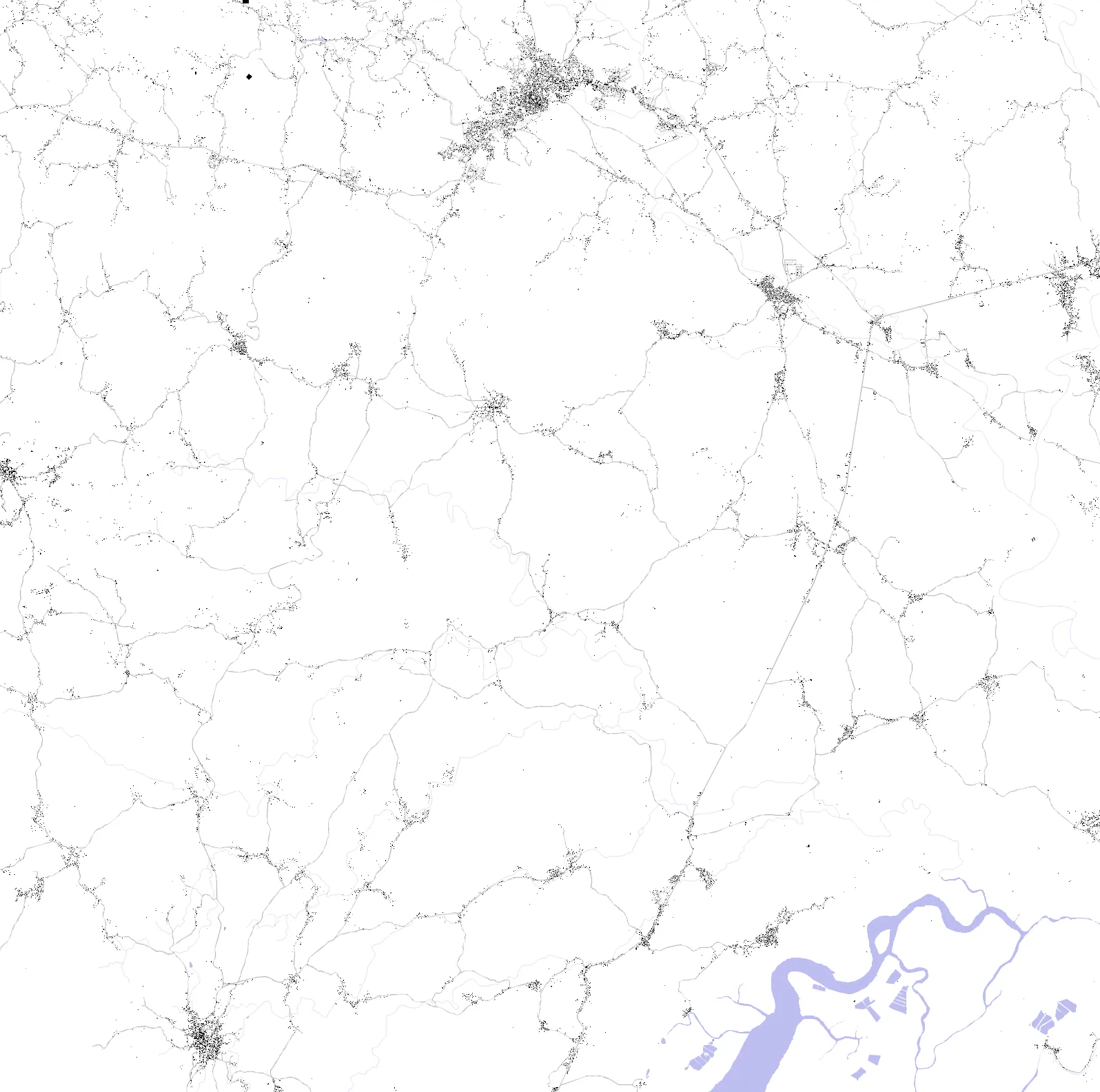 La Unión plano de masas