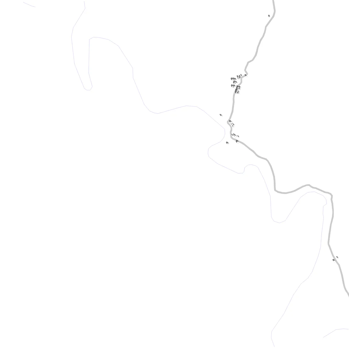 La Unión plano de situación (2,5 km)