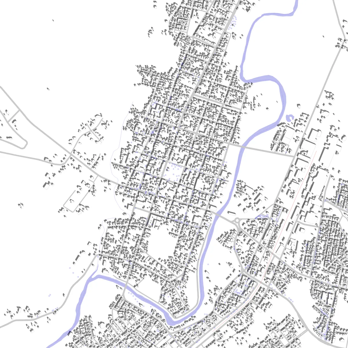 La Unión Lageplan (2,5 km)