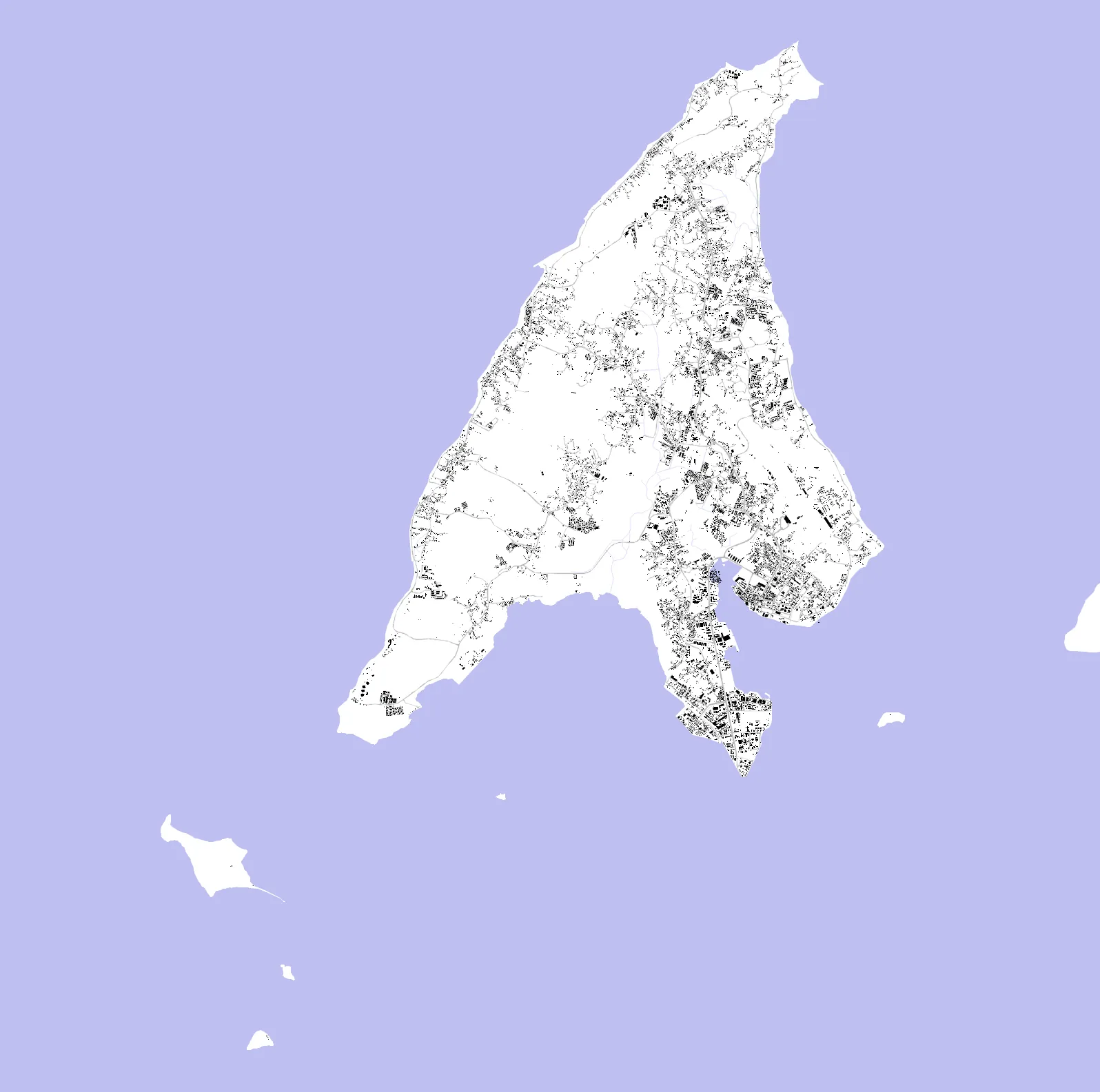 Labuan figure ground plan