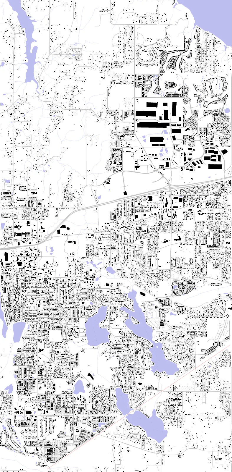 Lacey figure ground plan