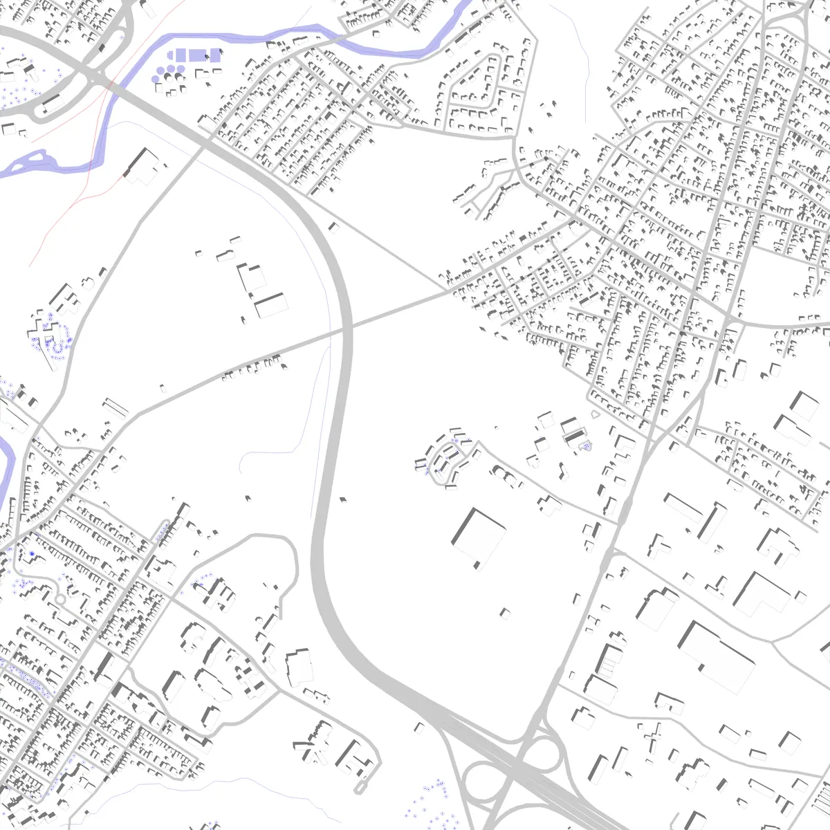 Lackawanna site plan (2.5 km)