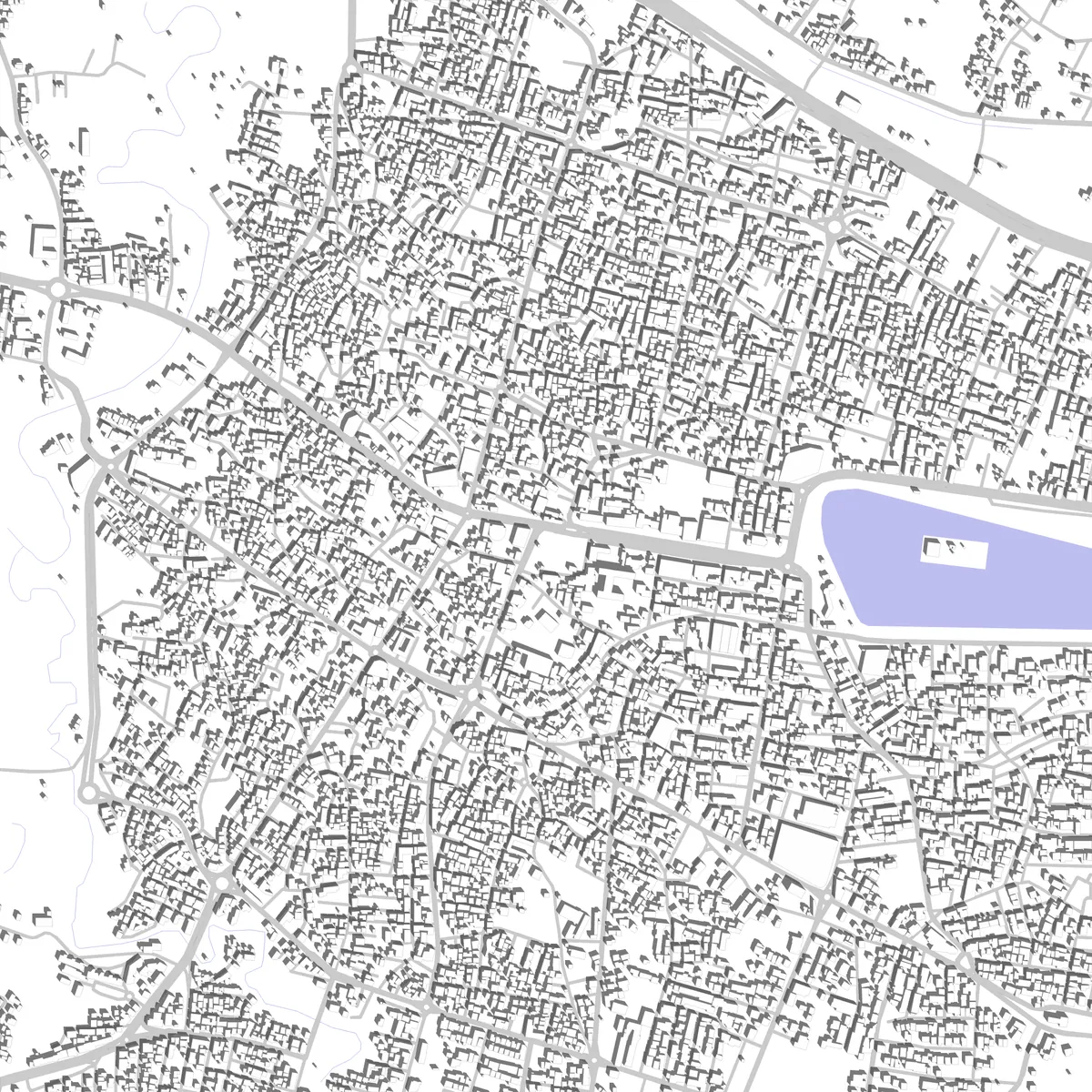 Lahijan site plan (2.5 km)
