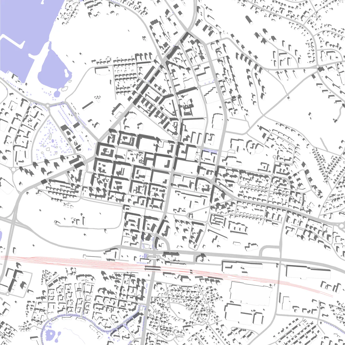 Lahti asemapiirros (2,5 km)