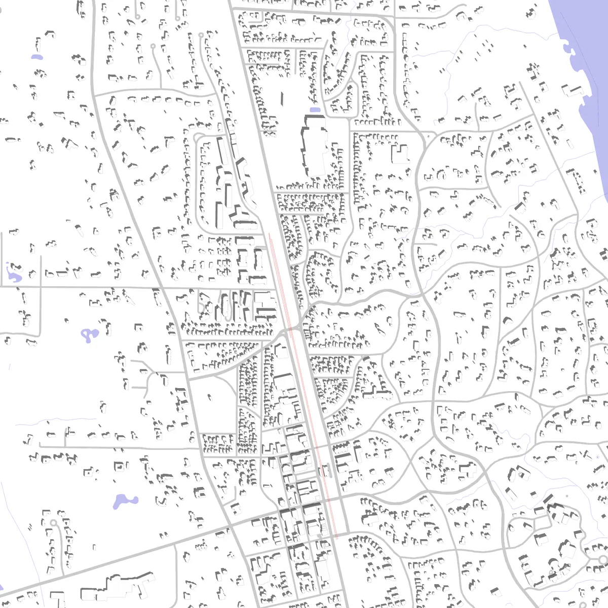 Lake Forest site plan (2.5 km)