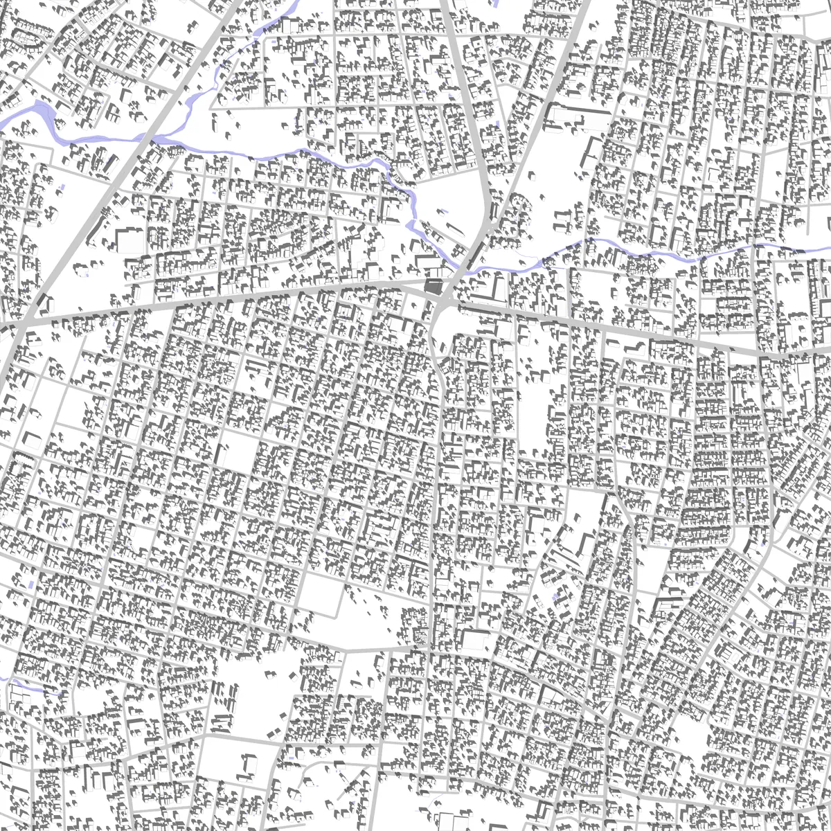 Lambaré plano de situación (2,5 km)