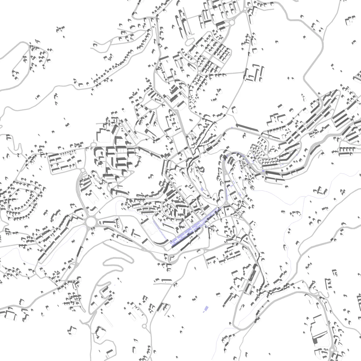 Lamego planta de localização (2,5 km)