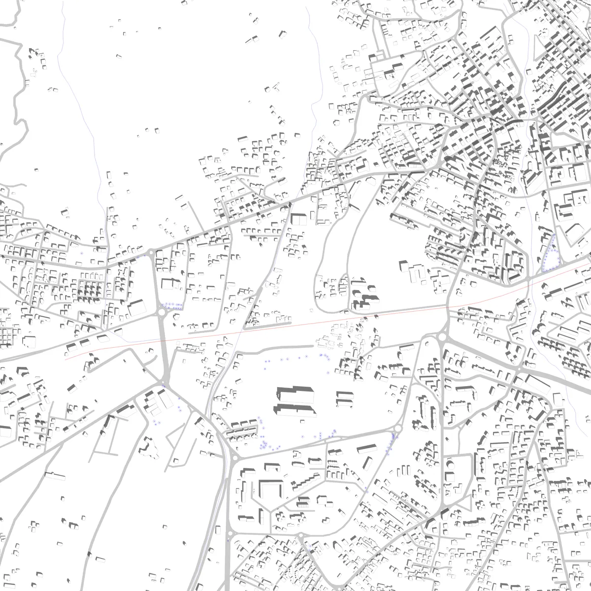 Lamezia Terme planimetria di sito (2.5 km)