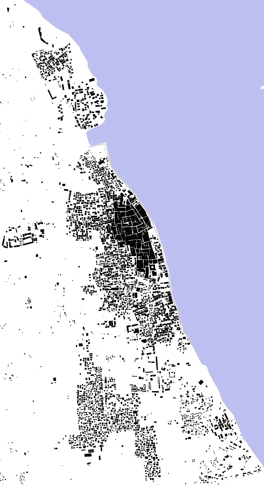 Lamu figure ground plan