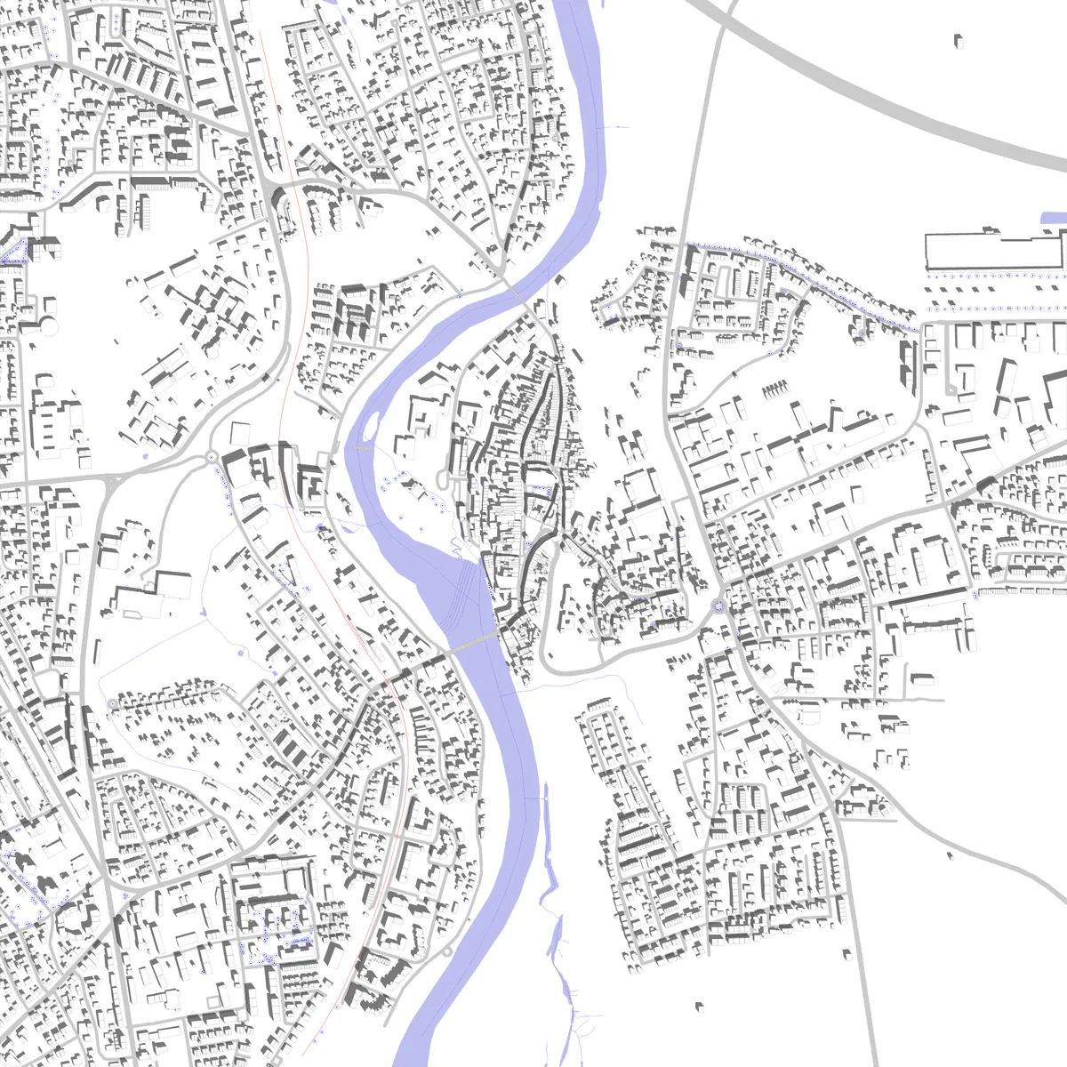 Landsberg am Lech Lageplan (2,5 km)