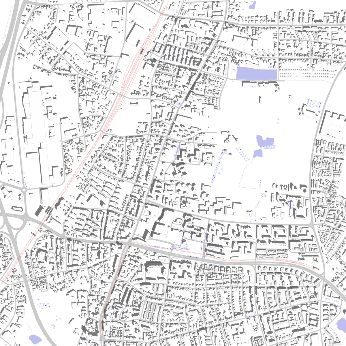 Langenhagen Lageplan (2,5 km)