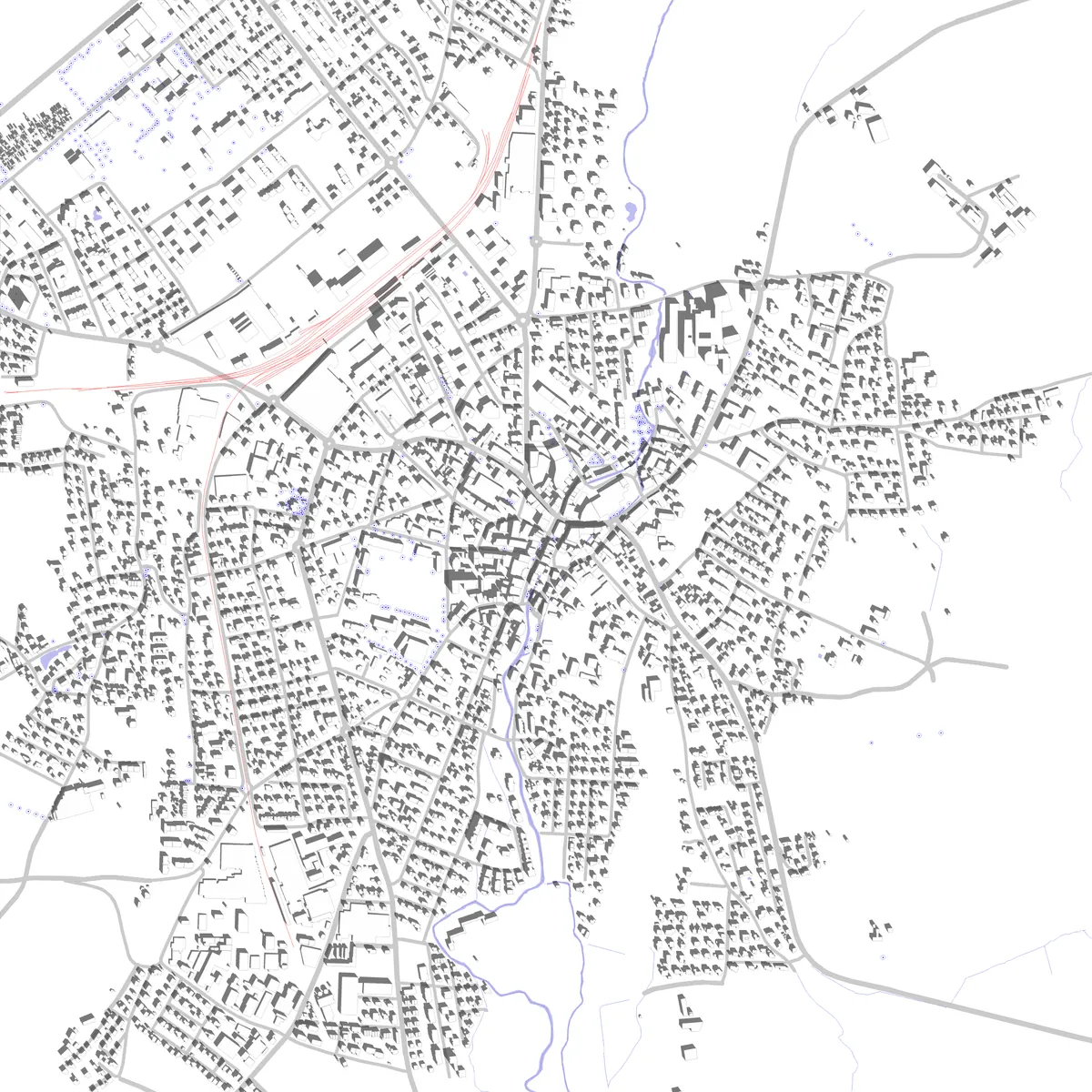 Langenthal site plan (2.5 km)
