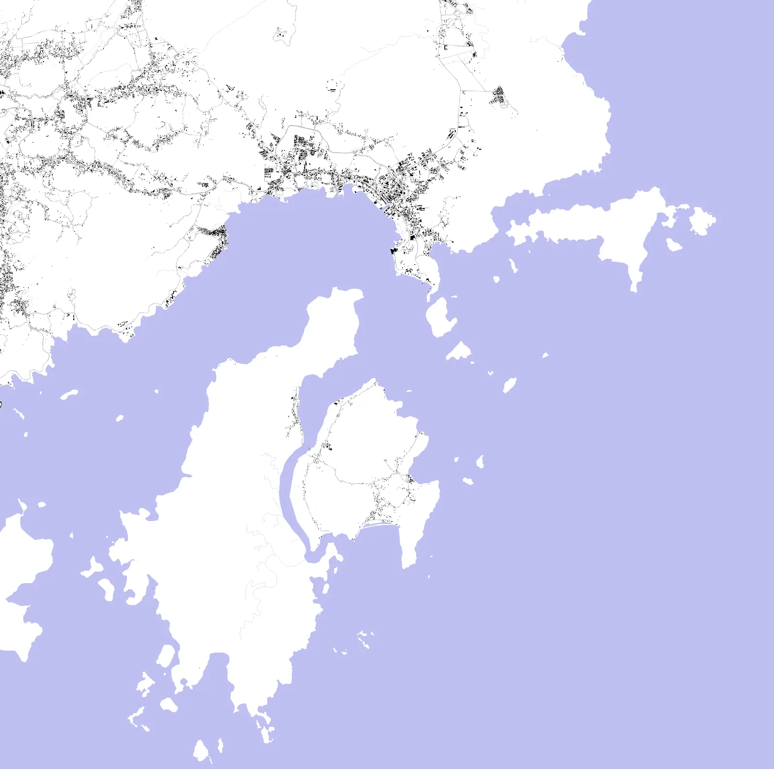 Langkawi figure ground plan