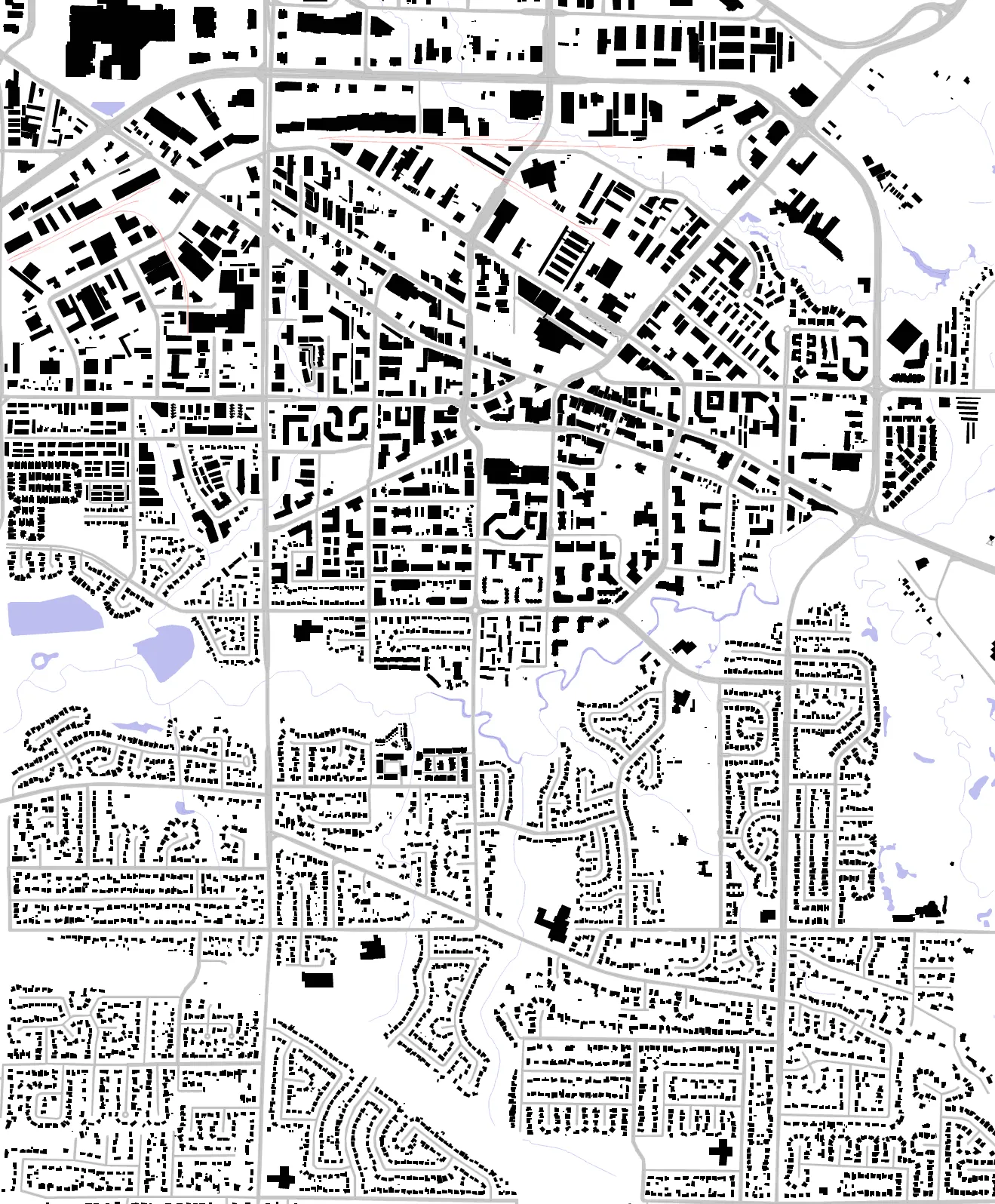 Langley figure ground plan