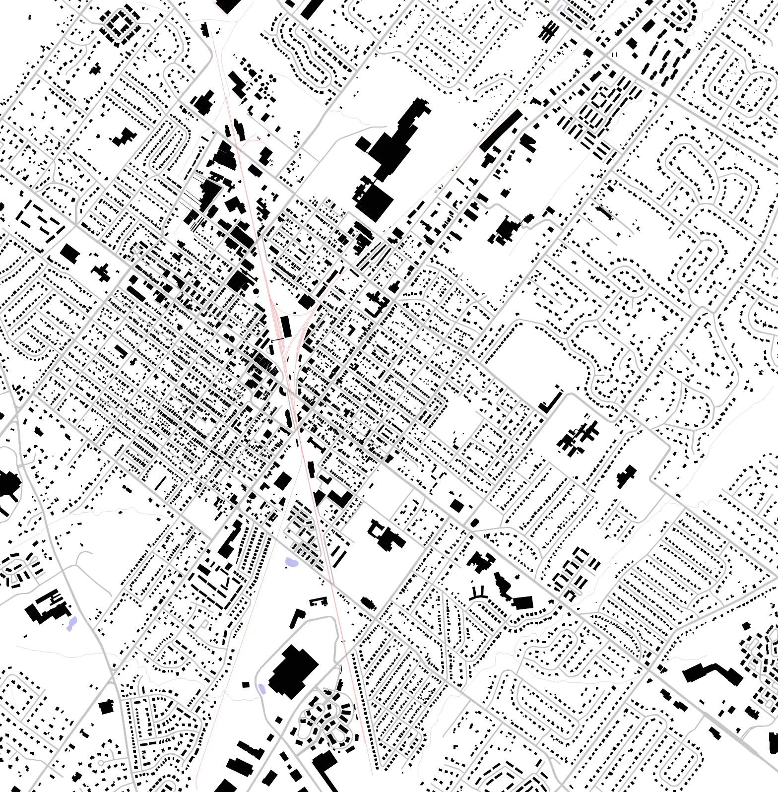 Lansdale figure ground plan