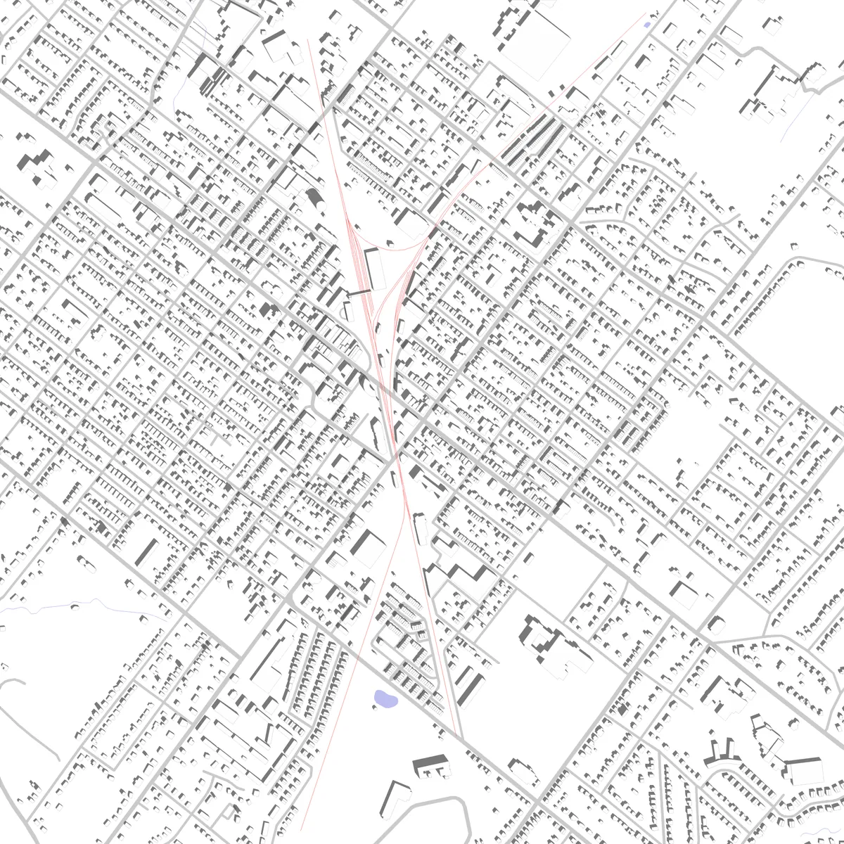 Lansdale site plan (2.5 km)