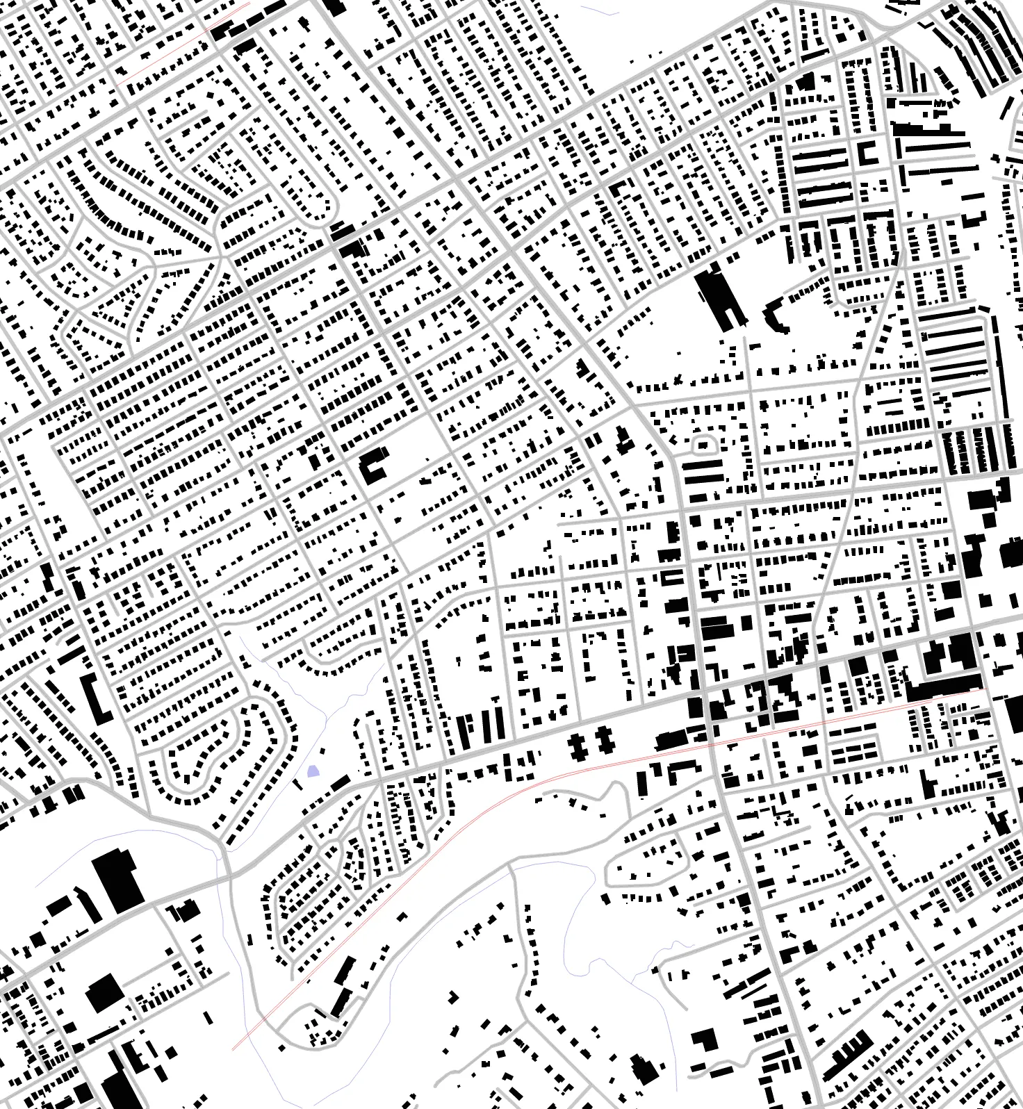 Lansdowne figure ground plan