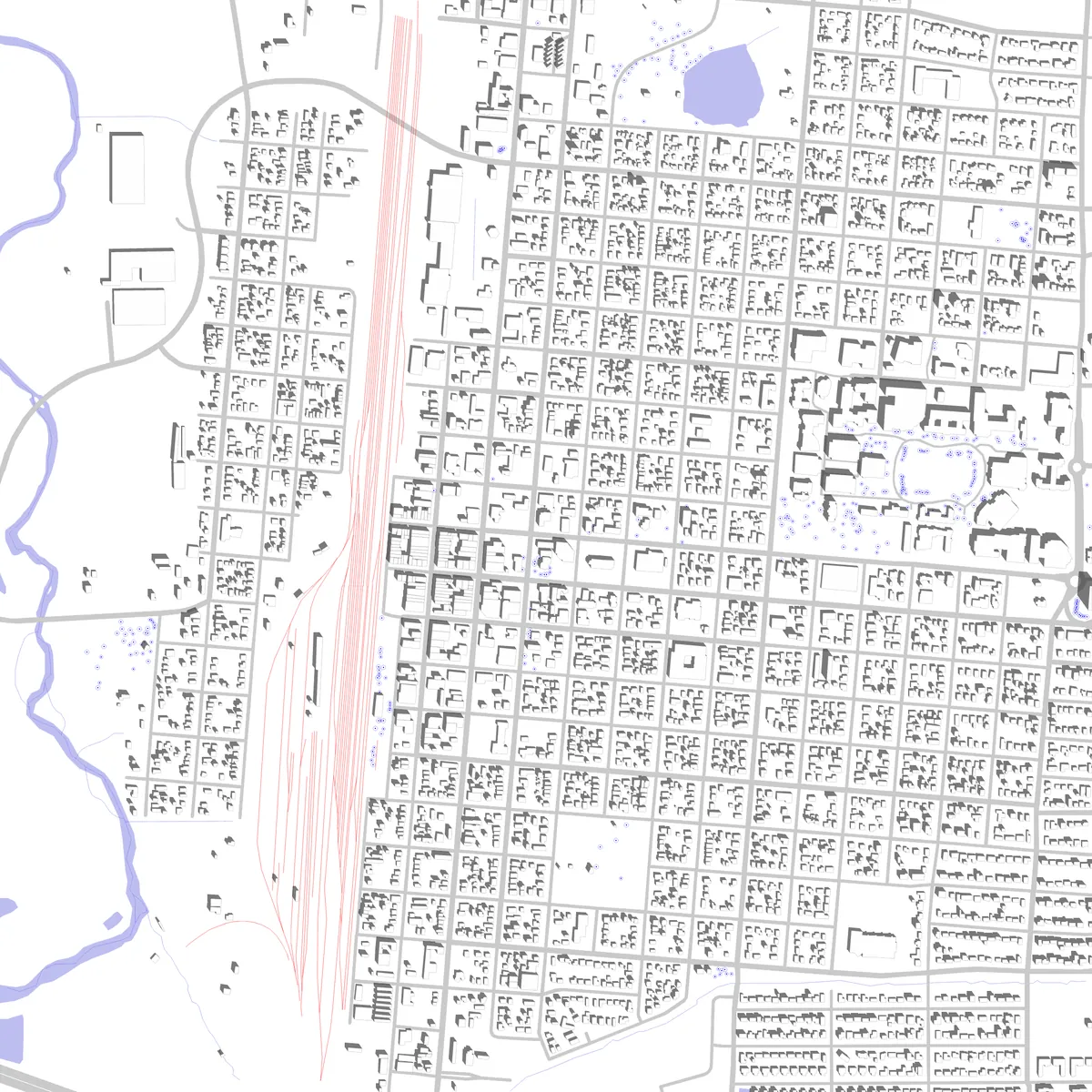 Laramie site plan (2.5 km)