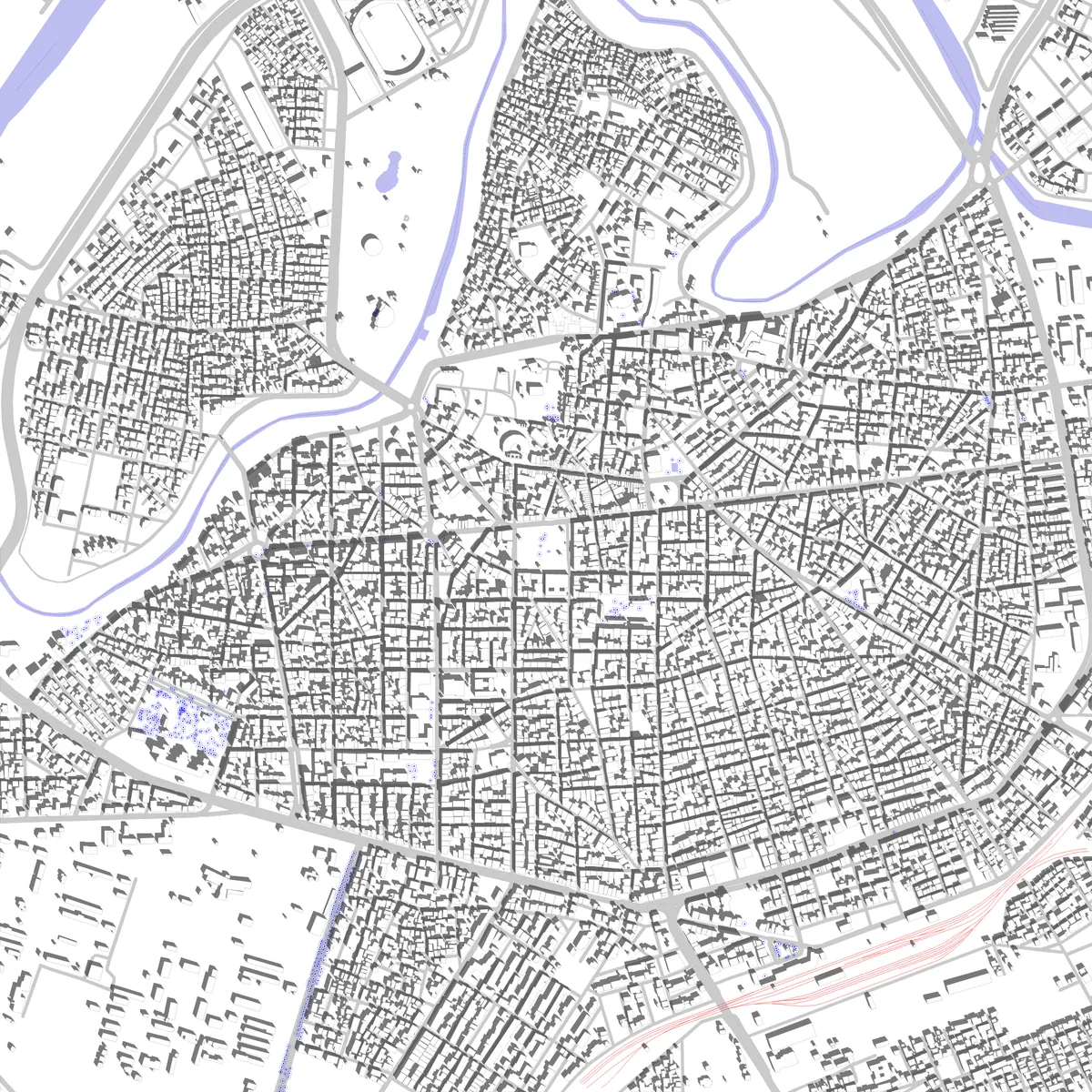 Larissa Lageplan (2,5 km)
