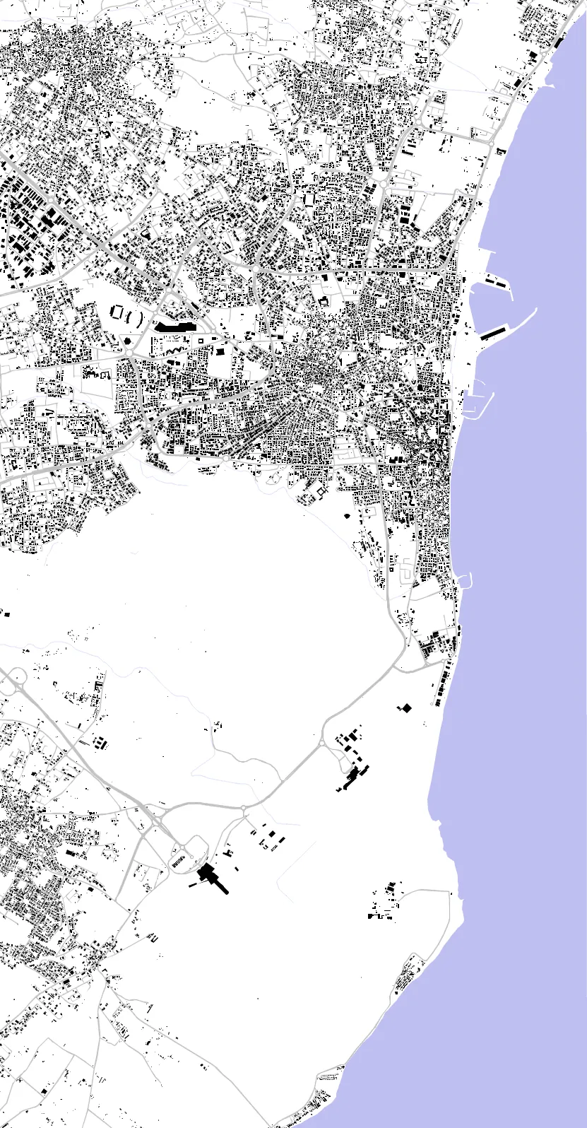Larnaca figure ground plan