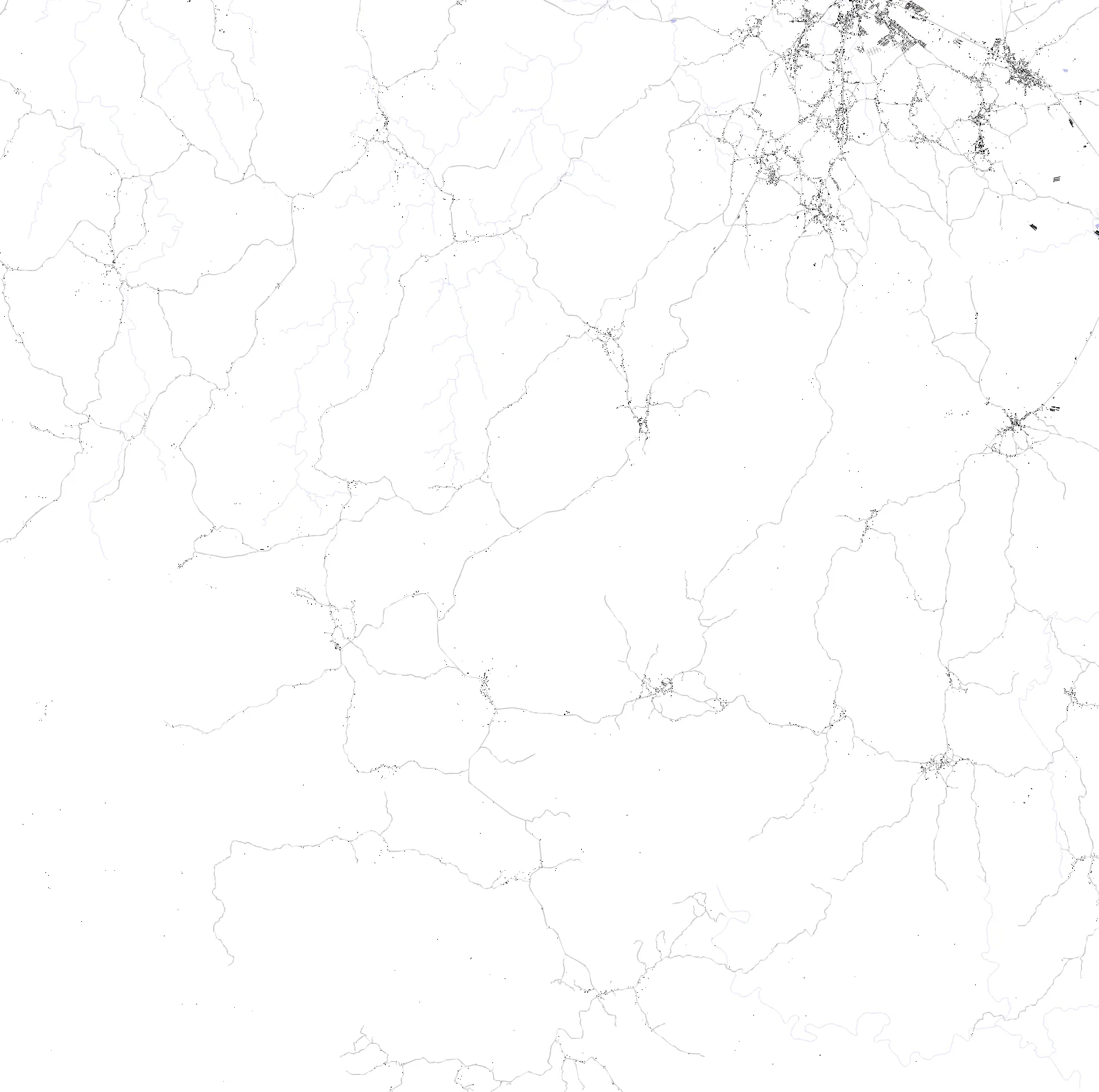 Las Tablas plano de masas
