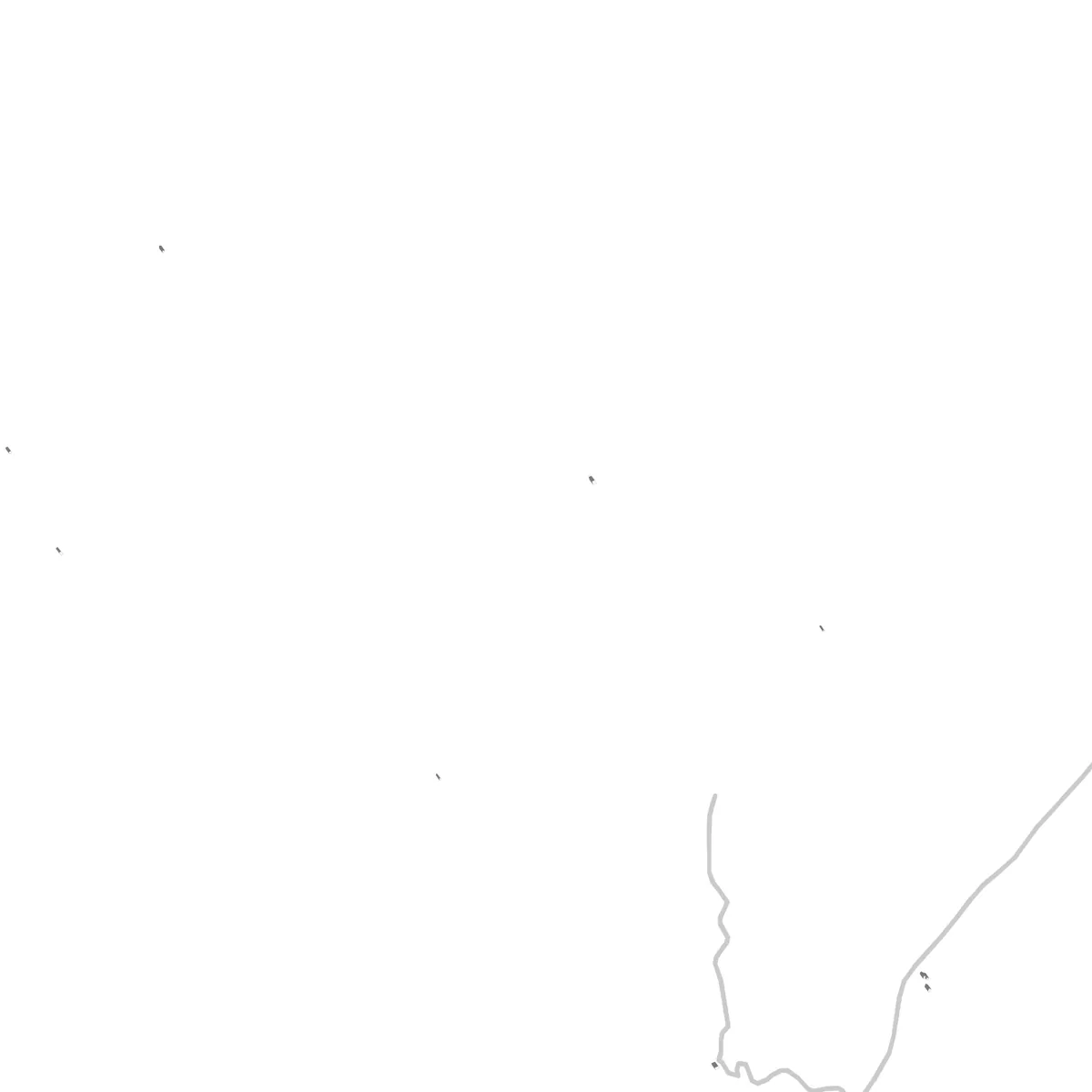 Las Tablas plano de situación (2.5 km)